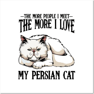 Persian Cat Posters and Art